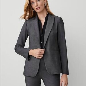 Ann Taylor Charcoal Blazer
